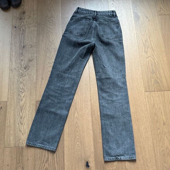 REMAIN by Birger Christensen Straight Leg Gray Jeans Denim - Size 26 - Picture 2 of 9